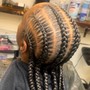 4-6 stitch braids