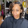 Relaxer touch up