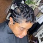 Bleach knots (frontal/closure)