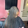 6  stitch braids down