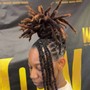 Loc Color Retouch / Retwist & Style