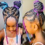 Kids butterfly Locs