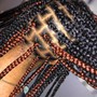 Large knotless Braids