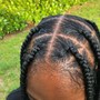 Small Knotless Braids