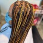 Braids/Cornrows w/ Design