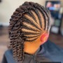 Layered Feed-in Braids