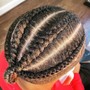 Layered Feed-in Braids