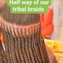 Natural hair braiding