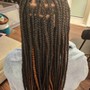 Box/Knotless Braids Large