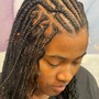 Men’s Straight Back Cornrows