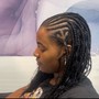 Men’s Straight Back Cornrows