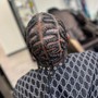 Man Bun 2 Strand Twist