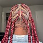 large boho braids