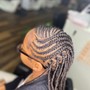 Small knotless braids