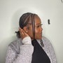 Small knotless braids