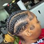 Small knotless braids