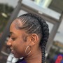 Small knotless braids