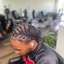 Starter locs ( 2strand/ finger coil)