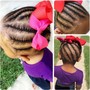 Feed-in Cornrow Style