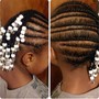 Feed-in Cornrow Style