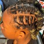 Loc Re-twist & Feed- In BRAID Loc Style