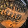 Loc Re-twist & Feed- In BRAID Loc Style