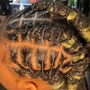 Loc Re-twist & Feed- In BRAID Loc Style