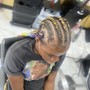 Feed In Braids (Long Cornrows)