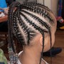 002. Kid's Traditional Box Braids