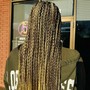 Butt length (small)  Knotless Braids