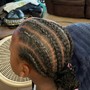 Kid's Braids/Cornrows on natural hair