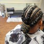 Takedown braids box braids and shampo