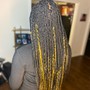 Medium Box Braids (Shoulder Length)