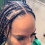 Knotless Box Braids (Med)