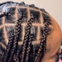 Knotless Box Braids (Med)