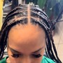 Knotless Box Braids (Med)