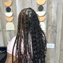 Cornrows/feedin 6/8 stitche braids