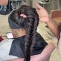 Add braiding hair