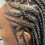 Individual Braids / French knotless  braids