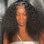 Closure quick weave