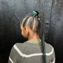 Sleek Braided Ponytail