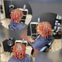 Adult Loc Retwist w/ Two Strand (Midback Extended Length)