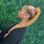 Medium BOHO Knotless Braid Style