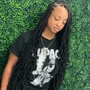 Medium Knotless Braids