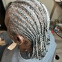 (2) Stitch Feed-In Braids