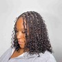 Medium Knotless braids midback