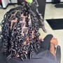 Steam treatment, Retwist & Style