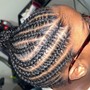 Two strand twist w/hair