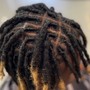 Large Knotless Braids (10 and under)