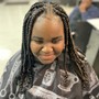 Large Knotless Braids (10 and under)